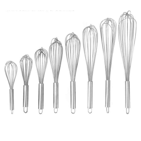 Stainless steel thickened egg beater